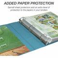 Samsill Earthchoice Durable View Binder, Assorted, 8 1/2" Width x 11" Length, 4 / Pack, SAMMS48659