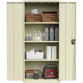 Lorell Fortress Series Slimline Storage Cabinet, Putty, LLR69830PTY