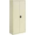Lorell Fortress Series Slimline Storage Cabinet, Putty, LLR69830PTY
