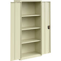 Lorell Fortress Series Slimline Storage Cabinet, Putty, LLR69830PTY