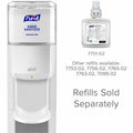Gojo PURELL Messenger ES8 Silver Panel Floor Stand with Dispenser, 1 Carton, GOJ7308DSSLV