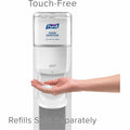 Gojo PURELL Messenger ES8 Silver Panel Floor Stand with Dispenser, 1 Carton, GOJ7308DSSLV