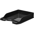 Deflecto AntiMicrobial DocuTray, Black, DEF63906