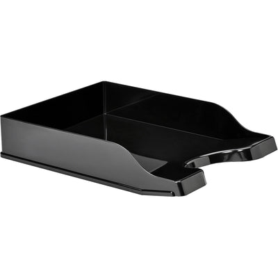 Deflecto AntiMicrobial DocuTray, Black, DEF63906