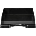 Deflecto AntiMicrobial DocuTray, Black, DEF63906