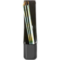 Deflecto AntiMicrobial Magazine File, Black, DEF63909