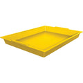 Deflecto Antimicrobial Finger Paint Tray, Yellow, DEF39507YEL