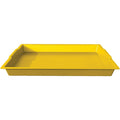 Deflecto Antimicrobial Finger Paint Tray, Yellow, DEF39507YEL