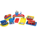 Deflecto Antimicrobial Finger Paint Tray, Yellow, DEF39507YEL