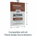 Lavazza North America Flavia Freshpack Alterra Hazelnut Flavored Coffee Freshpack, 100 / Carton, LAV48011