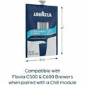 Lavazza Flavia Freshpack Cold Brew Coffee Freshpack, 80 / Carton, LAV48059