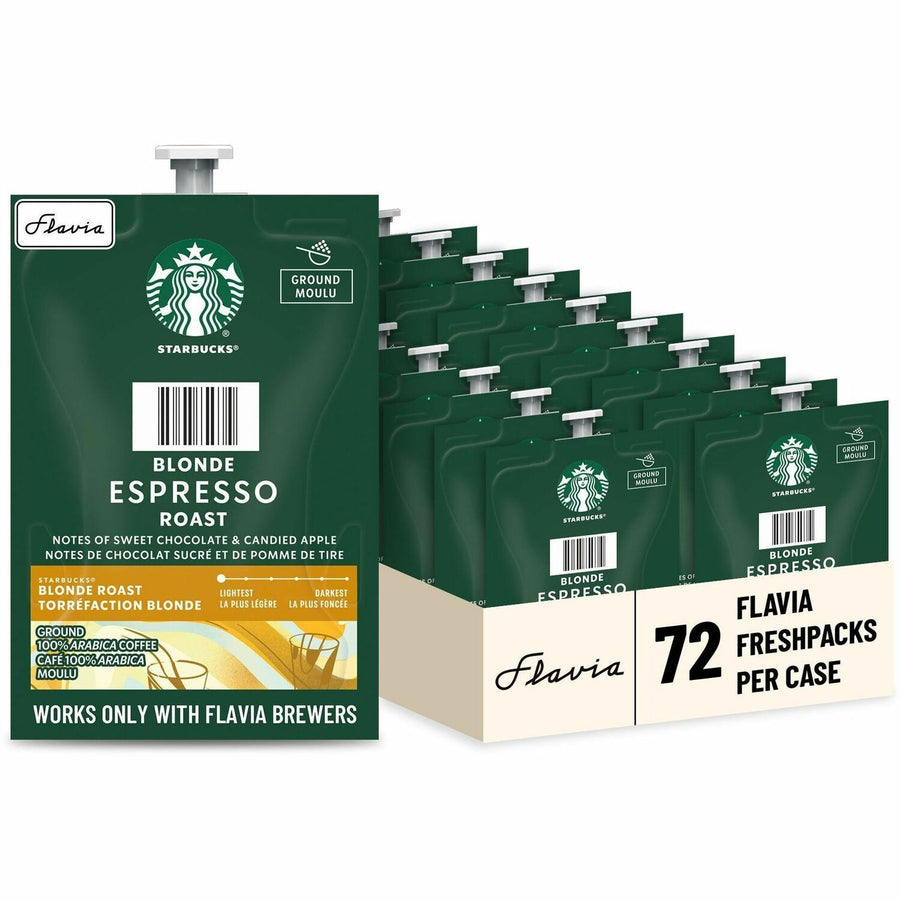 Flavia Starbucks Blonde Espresso Freshpack, 72 / Carton, LAV48042