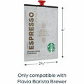 Lavazza Flavia Freshpack Starbucks Espresso Roast Freshpack, 72 / Carton, LAV48041