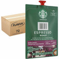 Lavazza Flavia Freshpack Starbucks Espresso Roast Freshpack, 72 / Carton, LAV48041