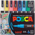 uni-ball uni Posca PC-3M Paint Markers, 8 / Pack, UBCPC3M8C