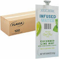 Lavazza Flavia Cucumber Lime Mint Infused Water, 100 / Carton, LAV48051