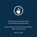 Lavazza Flavia Cucumber Lime Mint Infused Water, 100 / Carton, LAV48051