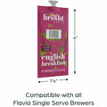 Lavazza North America Flavia Bright Tea Co English Breakfast Tea Black Tea Freshpack, 100 / Carton, LAV48027
