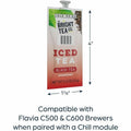 Lavazza North America Flavia Bright Tea Co. Black Iced Tea Black Iced Tea Freshpack, 100 / Carton, LAV48047