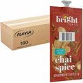 Lavazza Flavia Bright Tea Co. Chai Spice Tea Herbal Tea Freshpack, 100 / Carton, LAV48021