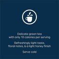 Lavazza Flavia Bright Tea Co. Green Tea with Honey Iced Green Tea Freshpack, 100 / Carton, LAV48049
