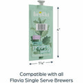 Lavazza North America Flavia Bright Tea Co. Peppermint Herbal Tea Herbal Tea Freshpack, 100 / Carton, LAV48025