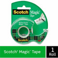 3M Scotch Magic Matte Finish Tape, Clear, 12 / Box, MMM105BX