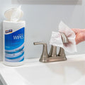 Genuine Joe Disinfecting Wipes, White, 6 / Carton, GJOW75F