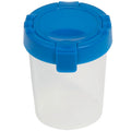Deflecto Antimicrobial Kids No Spill Paint Cup Blue, DEF39515BLU