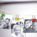 Officemate Smiling Face Binder Clips, Small, Asst Color, 42 Pcs, Red, 42 / Pack, OIC31090
