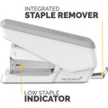 Fellowes LX840 Half Strip EasyPress Stapler White, FEL5011501