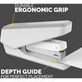 Fellowes LX850 Full Strip EasyPress Stapler - White, FEL5011601