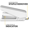 Fellowes LX850 Full Strip EasyPress Stapler - White, FEL5011601