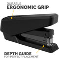 Fellowes LX850 Full Strip EasyPress Stapler - Black, FEL5010701