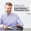 Fellowes LX850 Full Strip EasyPress Stapler - Black, FEL5010701
