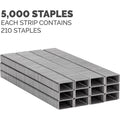 Fellowes �" Full Strip of Staples 5000pk, Silver, FEL5010801