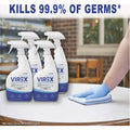 Diversey All-Purpose Virex Disinfectant Cleaner, Clear, 4 / Carton, DVOCBD540540