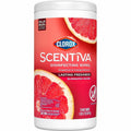 The Clorox Clorox Scentiva Wipes, Bleach Free Cleaning Wipes, White, CLO60036