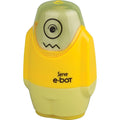 So-Mine Serve E-Bot Eraser & Sharpener, Multicolor, SRVEBOT9KTKR