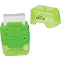 So-Mine Serve Slide Eraser & Sharpener, Multicolor, SRVSLIDE9KTKR