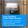 Essity Hygiene and Health AB TORK Coreless High-Capacity Toilet Paper Roll White T7, 36 / Carton, TRK472884