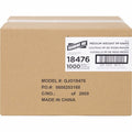 Genuine Joe Medium-weight Individually Wrapped Knives, Black, 1000 / Carton, GJO18476