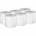 Kimberly-Clark Scott Pro High-Capacity Hard Roll Towels with Elevated Design & Absorbency Pockets, White, 6 / Carton, KCC53925