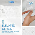 Kimberly-Clark Scott Pro High-Capacity Hard Roll Towels with Elevated Design & Absorbency Pockets, White, 6 / Carton, KCC53925