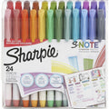 Newell Sharpie S-Note Creative Markers, Chisel Tip, 24 / Pack, SAN2158059