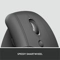 Logitech Lift Ergo Mouse, Graphite, LOG910006491