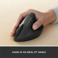 Logitech Lift Ergo Mouse, Graphite, LOG910006491
