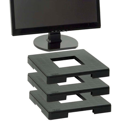 Data Accessories MP-106 Ergo Monitor Riser Block, Black, DTA02151