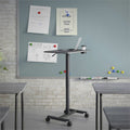 Lorell Height-adjustable Mobile Desk, LLR84837