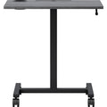 Lorell Height-adjustable Mobile Desk, LLR84837